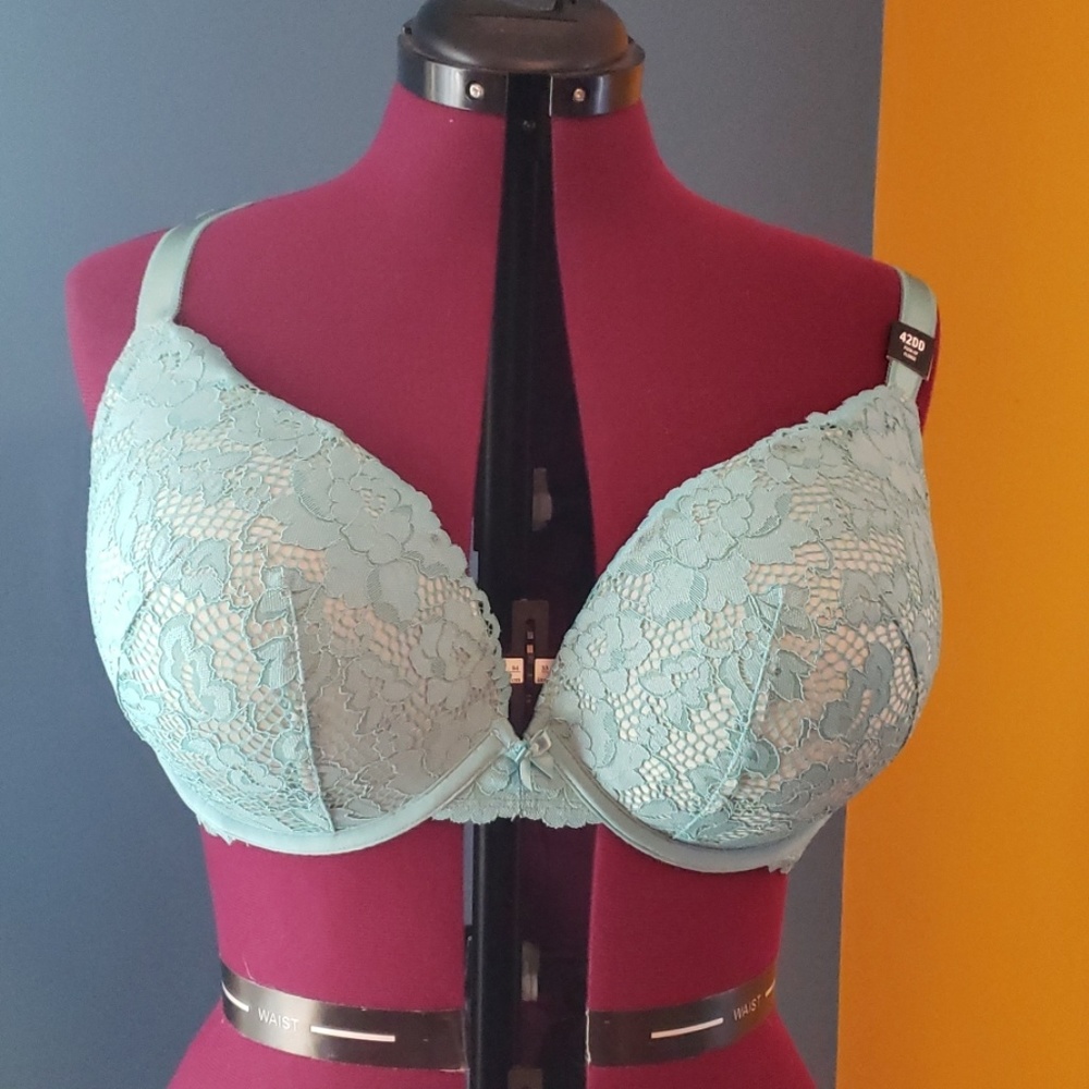 NWT Torrid 42DD Push Up Plunge Bra